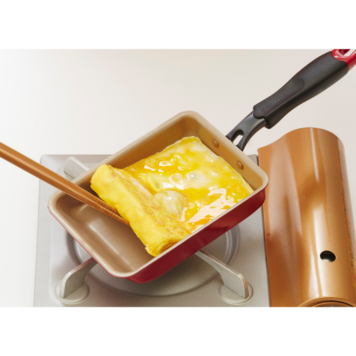 EVERCOOK Tamagoyaki Egg Frypan 13x18cm