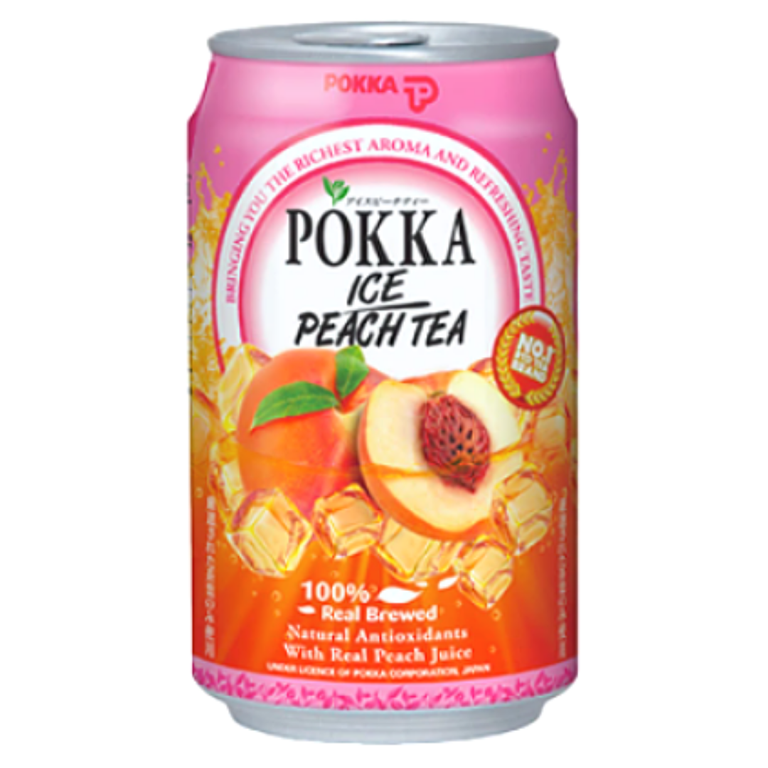 POKKA Peach Tea 300ml 24ea