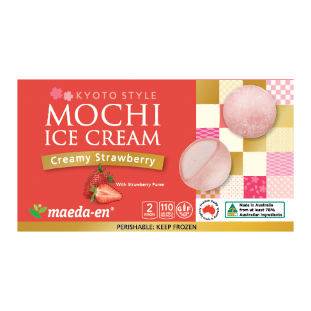 Mochi Ice Strawberry 2Pc 92G