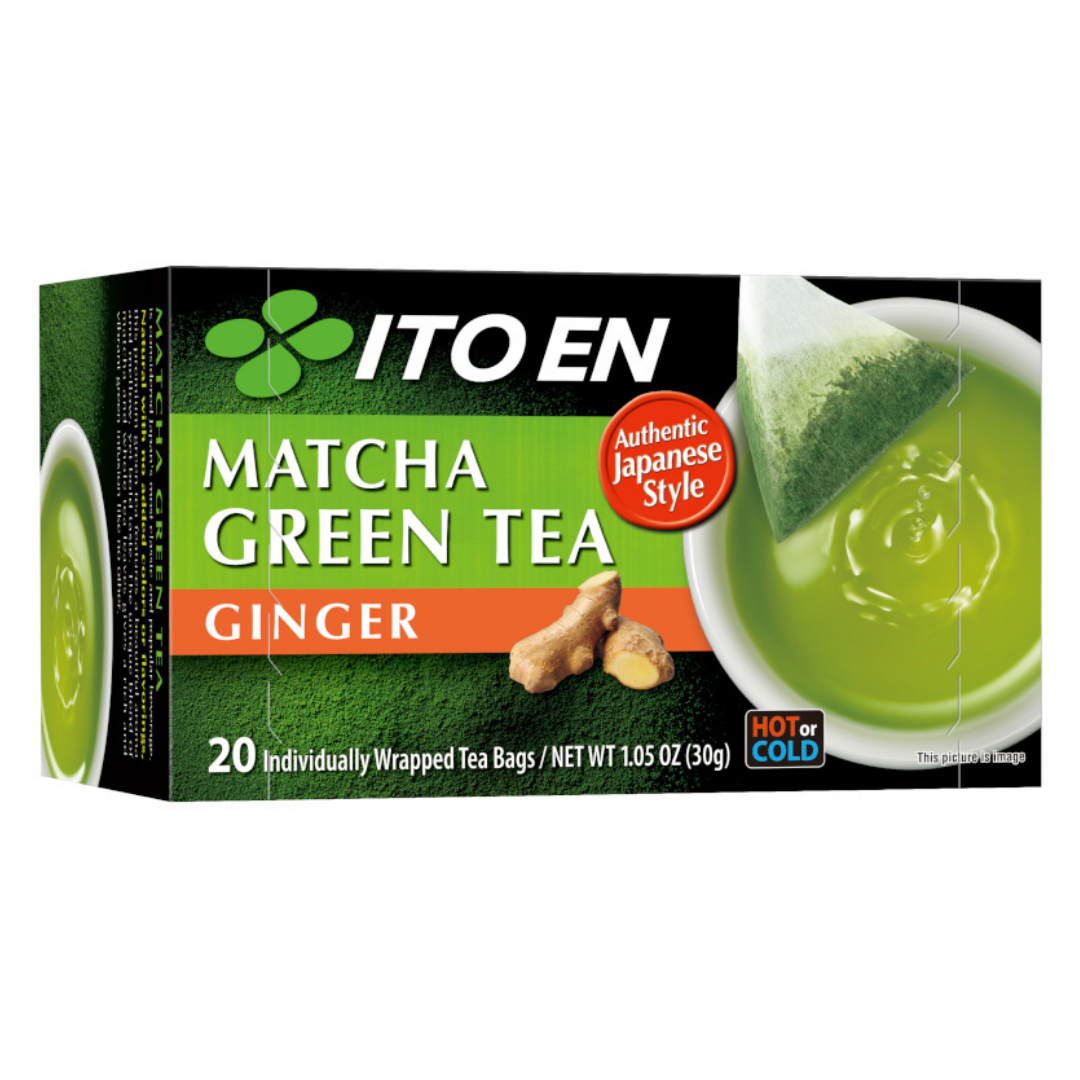 ITOEN Matcha Green Tea Ginger Tea Bag 20pc