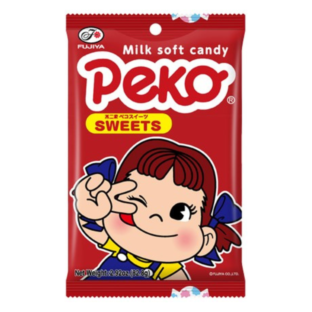 FUJIYA Pekochan Milk Soft Candy 82.8g